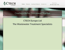 Tablet Screenshot of ctech-europe.com